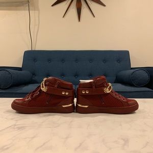 Women’s Aldo Storo high-top sneakers - Maroon